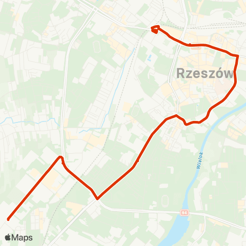 RTM Rzeszów  map