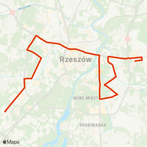 RTM Rzeszów  map