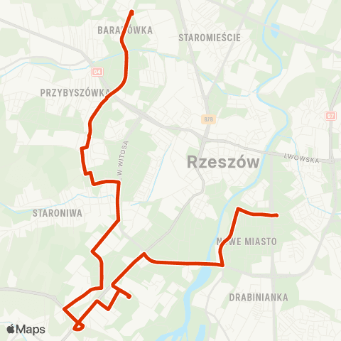 RTM Rzeszów  map
