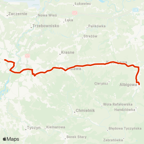 RTM Rzeszów  map