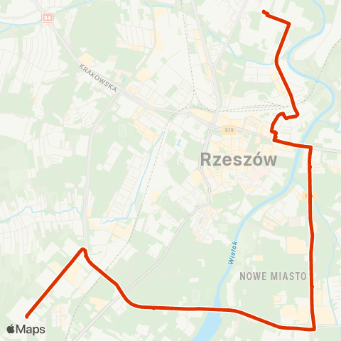 RTM Rzeszów  map
