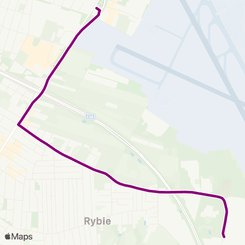 ZTM Warszawa P+R Al. Krakowska – Paluch map