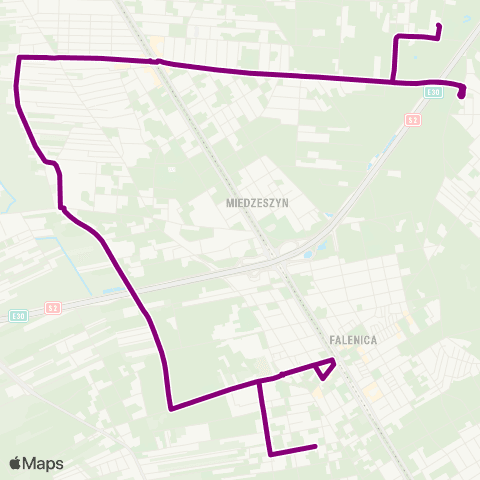 ZTM Warszawa Olecka – Zbójna Góra map