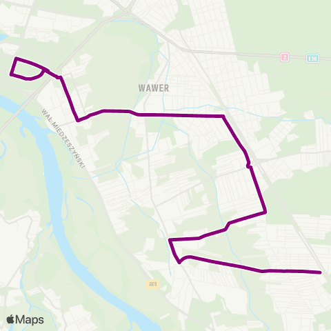 ZTM Warszawa Ośrodek Szkoleniowy – Gocław map