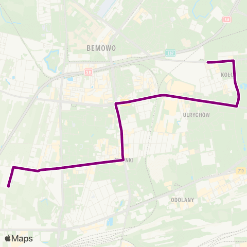 ZTM Warszawa Koło – Jana Heweliusza map