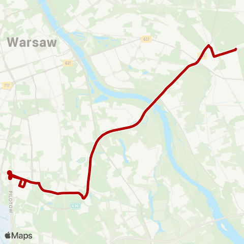 ZTM Warszawa Wynalazek – Marysin map