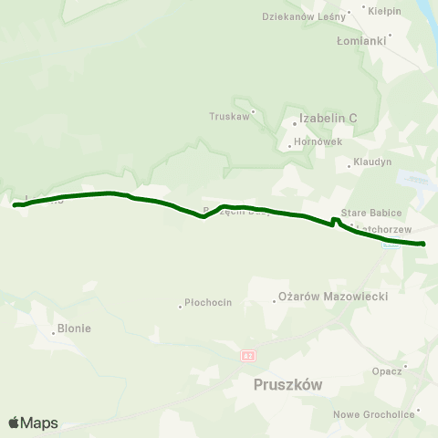 ZTM Warszawa Leszno – Metro Bemowo map