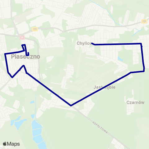 ZTM Warszawa Piaseczno Zgoda – Konstancin-Jeziorna Kazimierzowska map