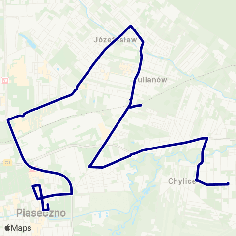 ZTM Warszawa Konstancin-Jeziorna Pańska – Piaseczno Zgoda map