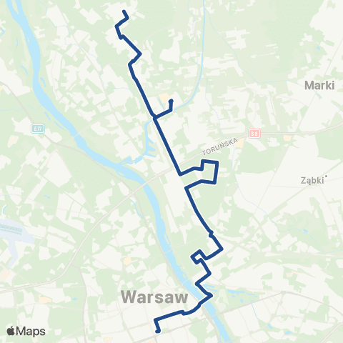 ZTM Warszawa Choszczówka – Dw. Centralny map